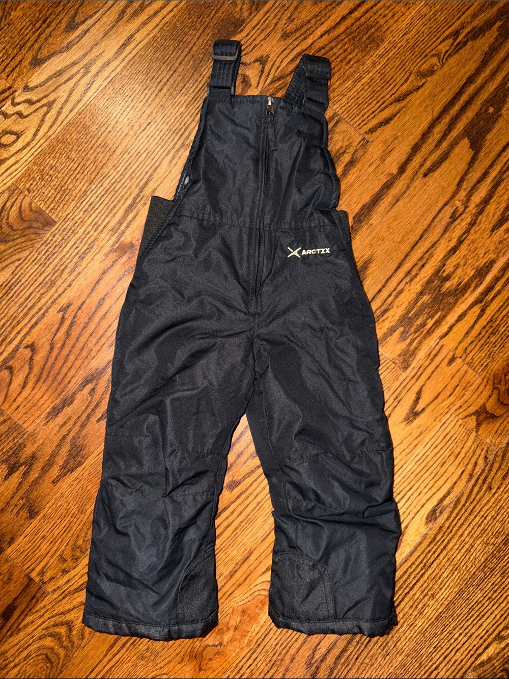 Arctix Kids Black Snow Bibs 3T